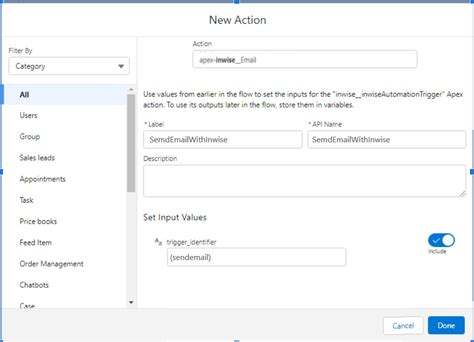 Send Email Through Salesforce Flow Inwise