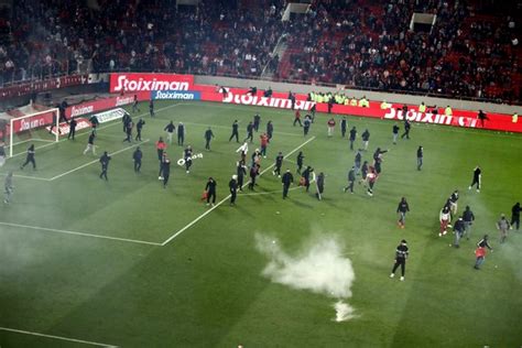 RIOTS: Olympiacos - AEK Athens 23.04.2023