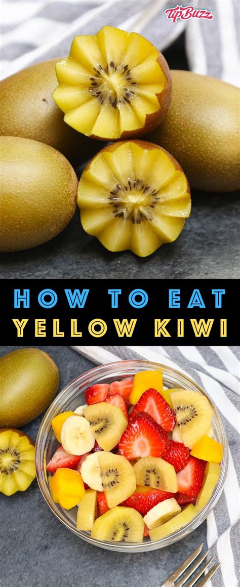 Golden Kiwi: Benefits + How to Cut and Eat - TipBuzz