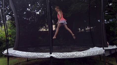 My Gymnastics On The Trampoline Youtube