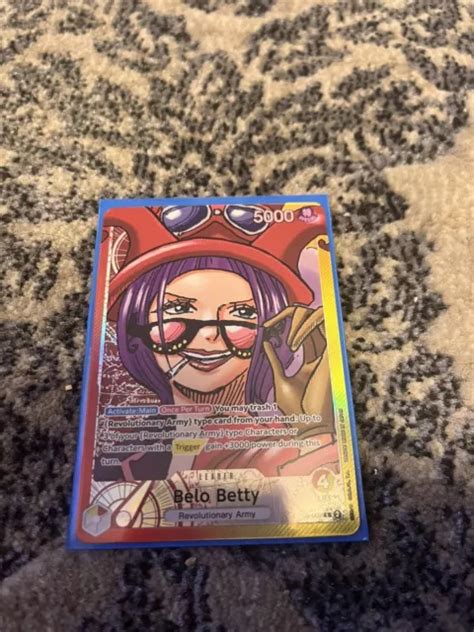 Belo Betty Op05 002 One Piece Alt Art Leader Awakening Of The New Era