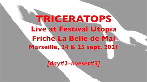 TRICERATOPS Live At Festival Utopia Day 2 Liveset 3 YouTube