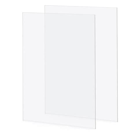 Buy 2 Pack 42 X 29 Cm Clear Plexiglass Plastic Acrylic Sheet 2mm Thick