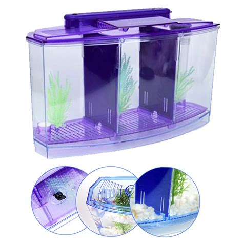 Multifunctionele Acryl Split Aquarium Ras Doos Met Grandado