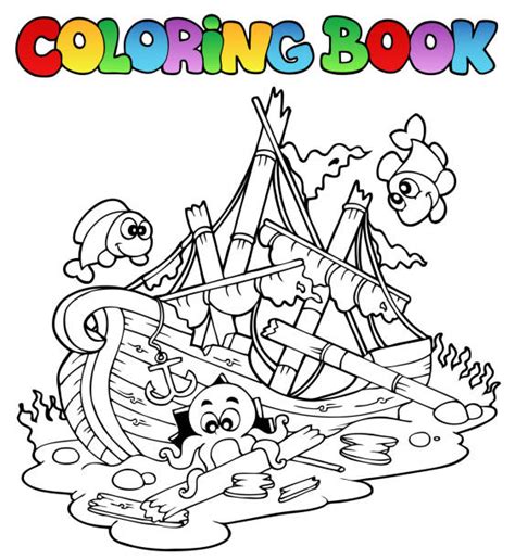 30 How To Draw A Shipwreck Cartoon Stock Illustrations Royalty Free