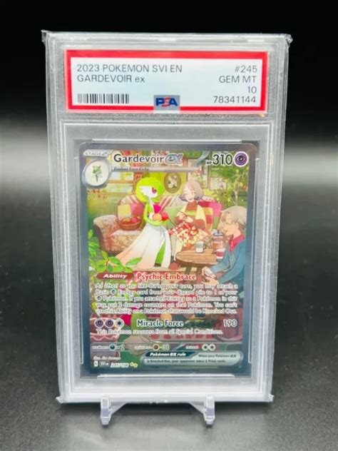 Pokemon Tcg Scarlet Violet Gardevoir Ex Full Art Secret Rare