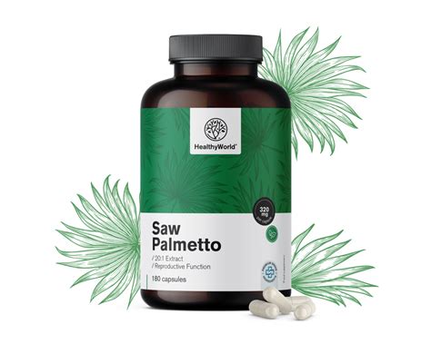 Saw Palmetto Serenoa Repens Mg Capsule Healthy World It