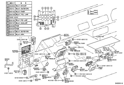 Toyota Mega Cruiserbxd V Rrpez Electrical Switch Relay Computer