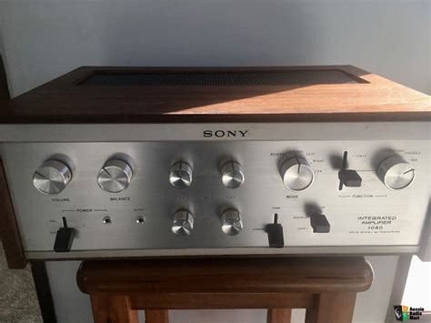 Sony Ta Vintage Amplifier Very Rare Photo Aussie