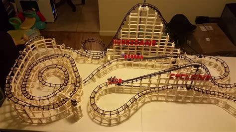 The Hurricane Custom Lego Compatible Roller Coaster Cdx Blocks Youtube