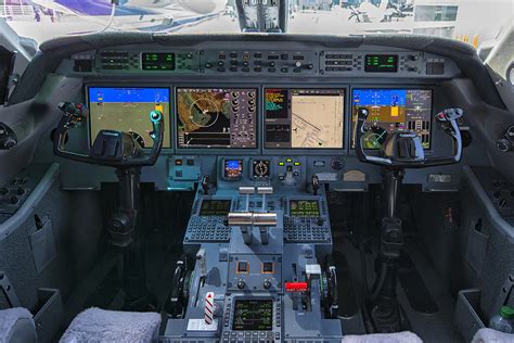 G450 Gulfstream Jet Cockpit at Dubai Air Show, UAE Photograph by Ivan Batinic - Pixels