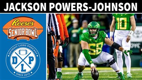 DLP Interviews Jackson Powers-Johnson - C - Oregon | Detroit Lions ...