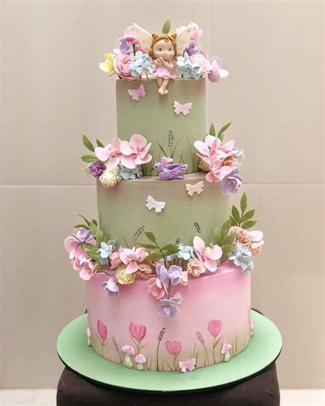 Gabriel Ribeiro Cake Designer On Instagram Um Jardim Das Fadas Cheio