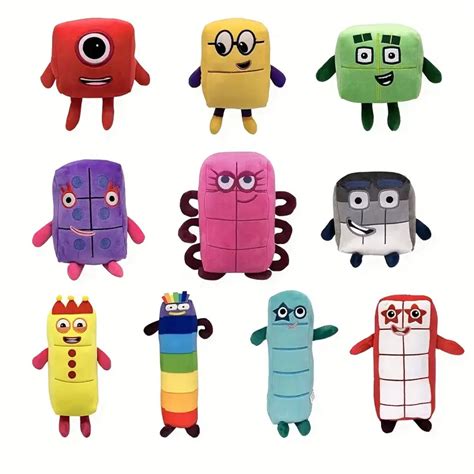 Numberblocks Digital Building Block Doll Children Math Enlightenment