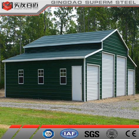 Gable Frame Light Metal Building Prefabricated Industrial Steel