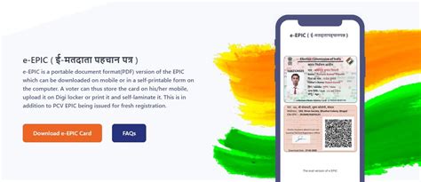 How To Download Digital Voter Id Card E Epic Card Download