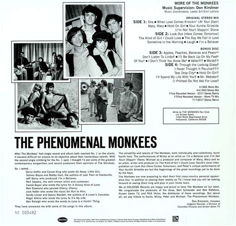 The Monkees More Of The Monkees 180g Limited Numbered Deluxe