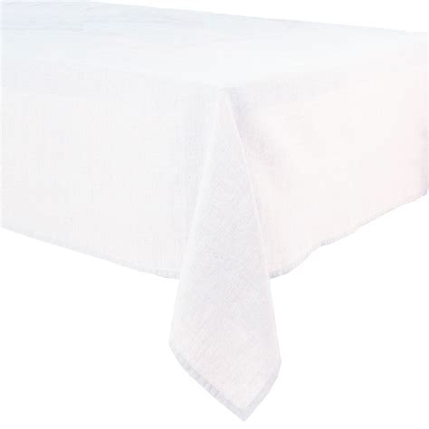 Harmony Textile Haomy Nappe de Table GRANVILLE en Lin Lavé Tissé