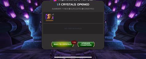 Titan Crystal New Pool — Marvel Contest Of Champions