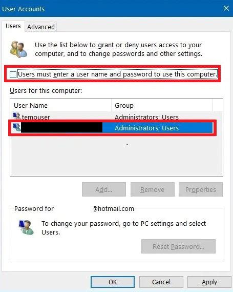 How To Remove The Login Password In Windows 10 Android Authority