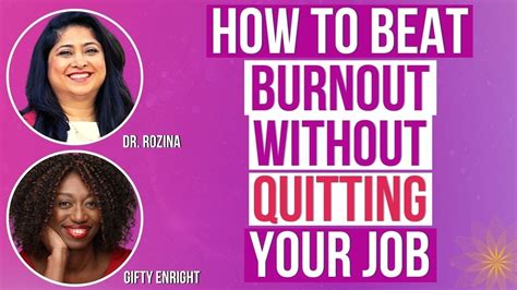 How To Beat Burnout Without Quitting Your Job Navigating Burnout While