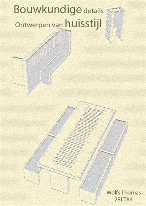 PDF Boekje Bouwkundig Tekenen Zitbank Zitbank Tafel Vuilbak