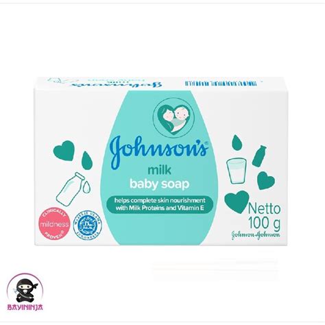 Jual JOHNSONS BABY SOAP 100G MILK Shopee Indonesia