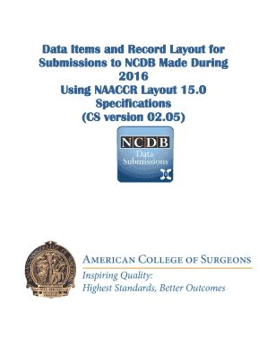 Fillable Online Facs Data Items And Record Layout For Submissions To