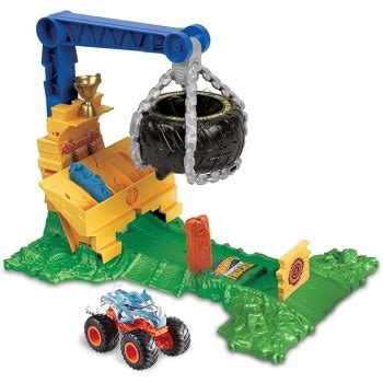 Hot Wheels Monster Truck Pista Reto en la Selva LA BODEGUITA DE LOS SUEÑOS SA DE CV Donde