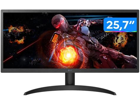 Monitor Gamer UltraWide LG 26WQ500 B 25 7 Full HD 75Hz IPS 1ms HDMI