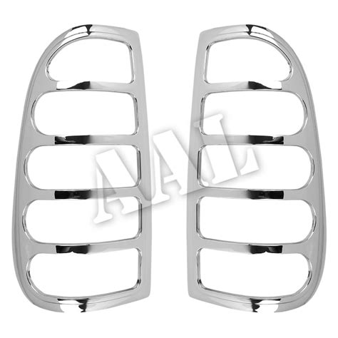 AAL Premium Chrome LIGHTS BEZEL Cover For 1997 1997 1998 1999 2000 2001