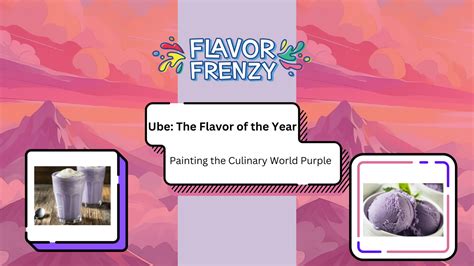 Ube The Flavor Of The Year Thats Painting The Culinary World Purple