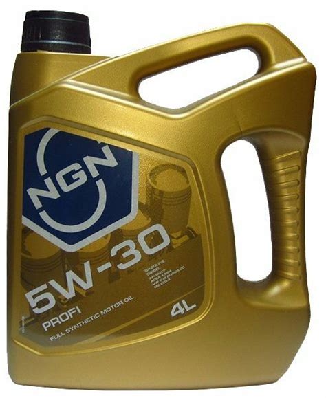 Масло моторное NGN PROFI 5W-30 4 л, цена в Саратове от компании Пит Лайн