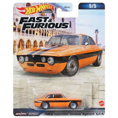 Hot Wheels Premium Car Culture Alfa Romeo Giulia Sprint GTA Fast Furious 2023 Shopee Singapore