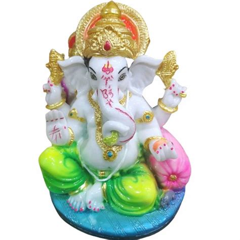 Lord Ganesh Marble Statue Temple At Rs 360 In Hyderabad ID