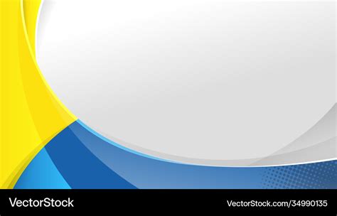 Abstract yellow blue background Royalty Free Vector Image