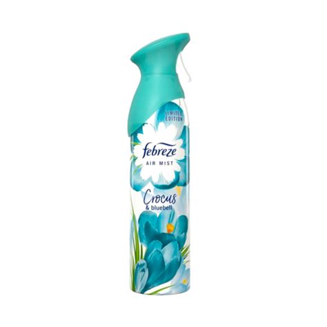 Febreze Air Freshener Aerosol Crocus And Blue Bell Air Mist Spray 300ml