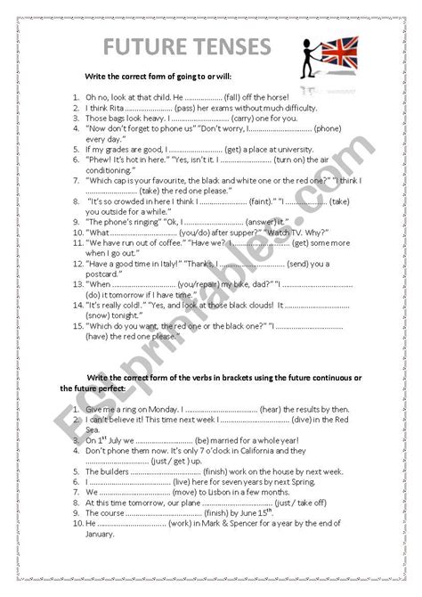 Future Forms Esl Worksheet By Aaguilera