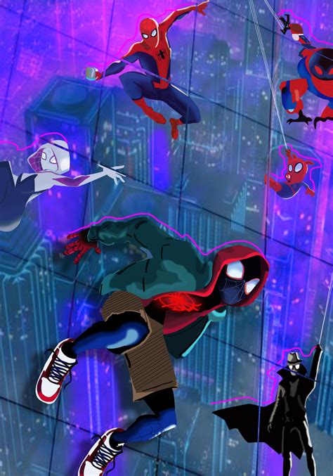 Artstation Spider Man Into The Spider Verse