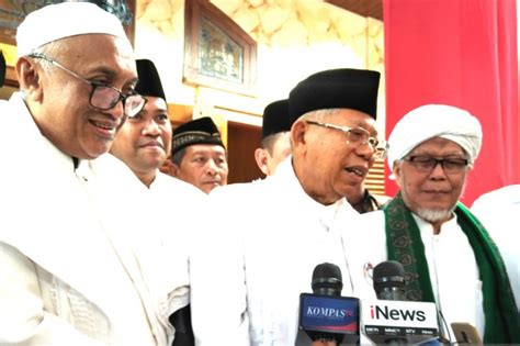 Ma Ruf Amin Bersilaturahmi Dengan Kiai NU Di Yogyakarta ANTARA News