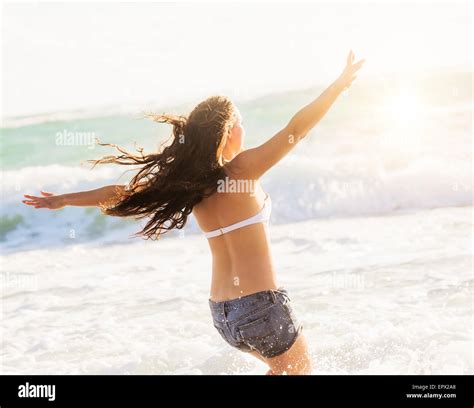 Old Woman Bikini On The Beach Hi Res Stock Photography And Images Alamy