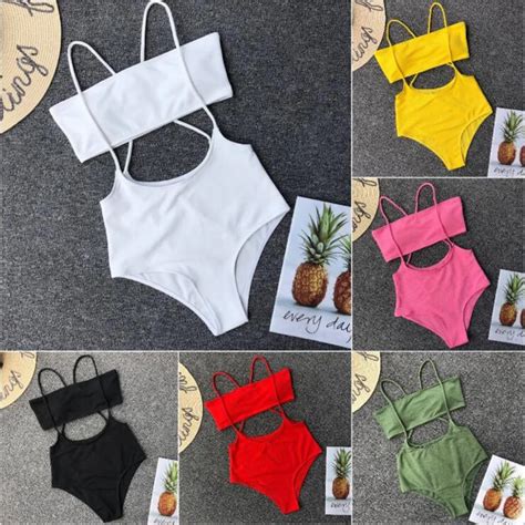 Wholesale Women Solid Color Bikini Set New Style Bathing Suit Sexy