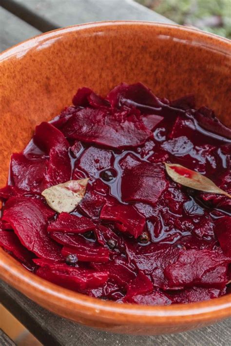 Rote Bete Salat süß sauer einfaches Rezept allmydeer