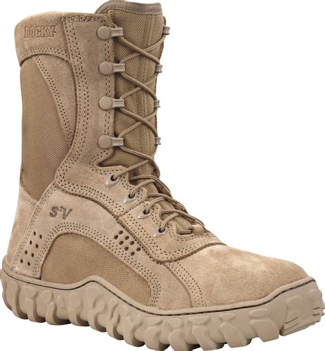 Rocky S V Vented Military Duty Boot Purpose Footwear