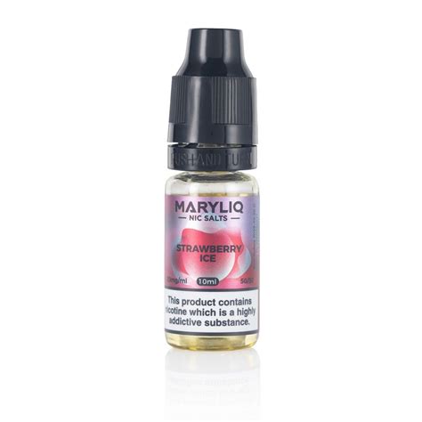 Strawberry Ice Maryliq E Liquid Electric Tobacconist Uk