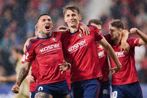 Laliga Chimy Ávila E Budimir Cantam à Chuva Na Vitória Do Osasuna