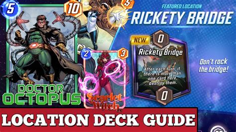 5 Rickety Bridge Decks To Try In Marvel Snap All Pools Youtube