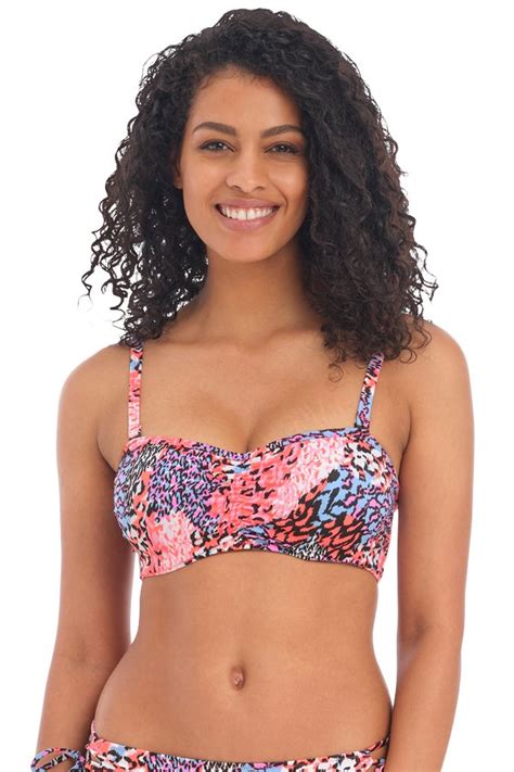 Freya Serengeti Haze Underwire Bandeau Bikini Top AS201810 Women S