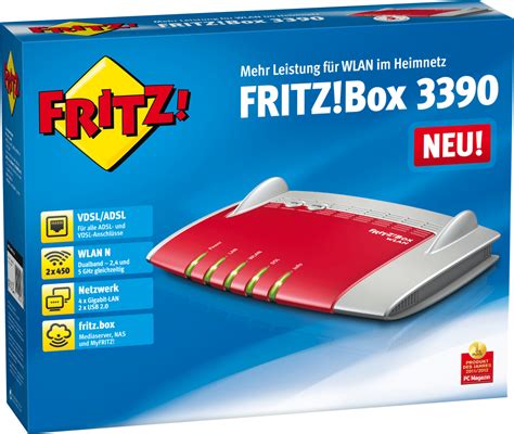 AVM Fritz Box 3390 Ab 169 00 Preisvergleich Bei Idealo De