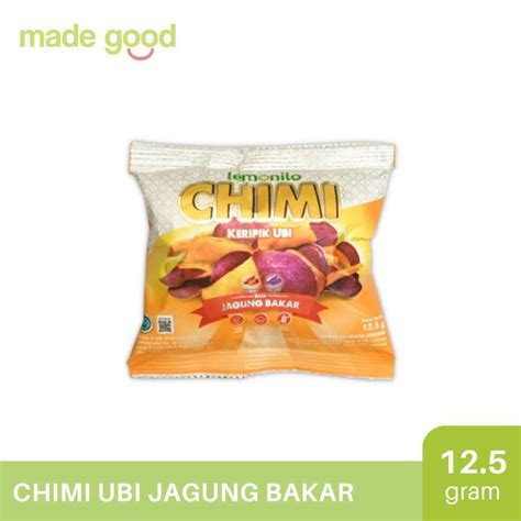 Jual Lemonilo Chimi Ubi Jagung Bakar Balado Mini 12 5gr Keripik Ubi